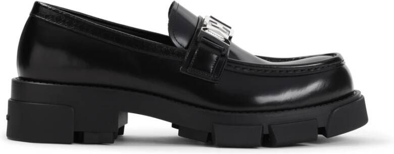 Givenchy Zwarte Loafer Schoenen voor Mannen Black Heren