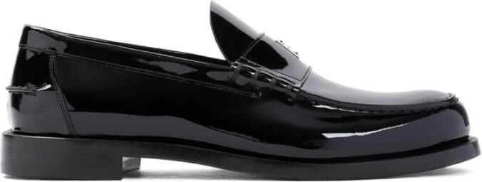 Givenchy Zwarte Loafers voor Mannen Black Heren