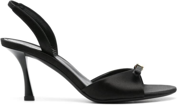 Givenchy Zwarte Sandalen met 4G Motief Black Dames