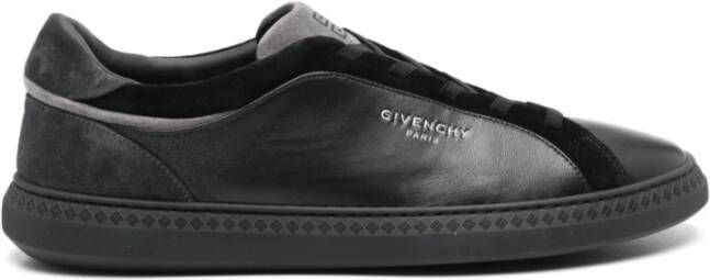 Givenchy Zwarte Sneakers met 4G Logo Black Heren