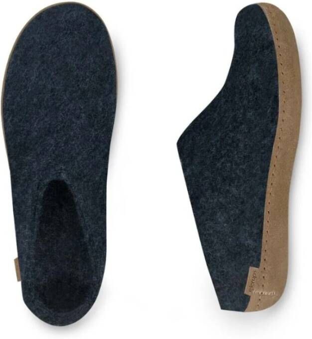 Glerups Slippers Blauw Dames