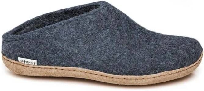 Glerups Slippers Blauw Unisex