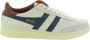 Gola Leren Contact Harrier Schoenen Beige Heren - Thumbnail 6