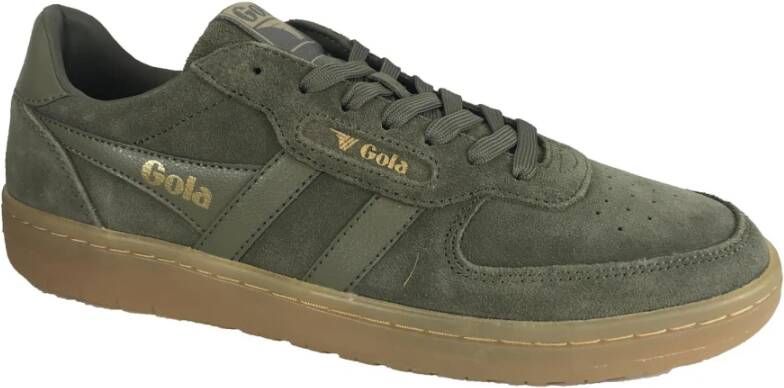 Gola Stijlvolle Suede Sneaker Upgrade Green Heren