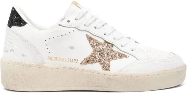 Golden Goose Ball Star Leren Sneakers White Dames