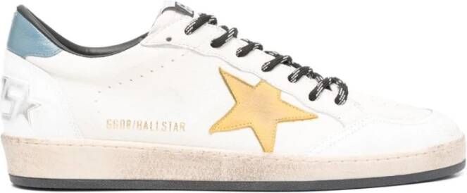 Golden Goose Ball Star Leren Sneakers White Heren