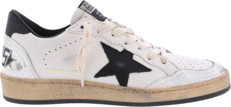 Golden Goose Vintage Ball Star Leren Sneakers White Dames