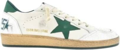 Golden Goose BallStar Sneakers Green Heren