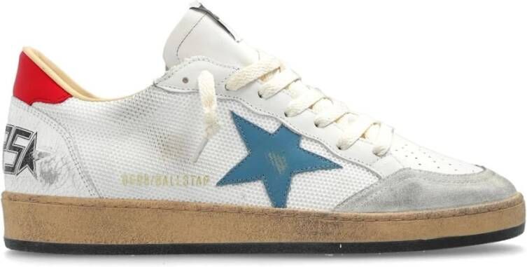 Golden Goose Suede Star Heel Crack Spur Sneakers Multicolor Heren