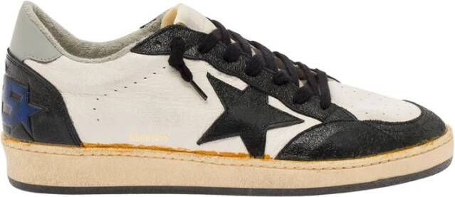 Golden Goose Distressed Ball Star Sneakers Zwart Wit Multicolor Heren - Foto 1