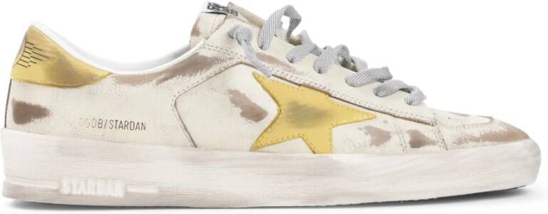 Golden Goose Beige & Neutrale Leren Sneakers Aw24 Beige Heren