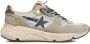 Golden Goose Sneakers Running Suede And Leather Sneakers in beige - Thumbnail 9