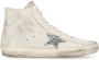 Golden Goose Beige Suede High Top Sneakers Beige Dames - Thumbnail 1