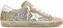 Golden Goose Glitter Suede Sneakers Beige Bruin Ronde Neus Brown Dames - Thumbnail 22