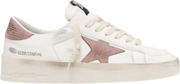 Golden Goose Bio-Based Python Sneakers White Dames