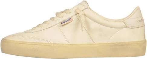 Golden Goose Stijlvolle Sneakers met Katoenmix White Heren