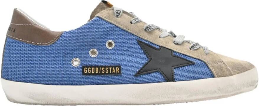 Golden Goose Blauw Zwart Ster Sneakers Multicolor Heren