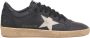 Golden Goose Vernielde Effect Symbool Sneakers met Logo Black Heren - Thumbnail 8