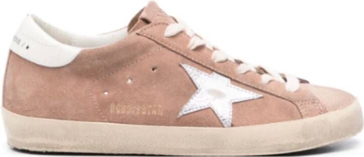 Golden Goose Blush Suede Star Sneakers Italië Pink Dames