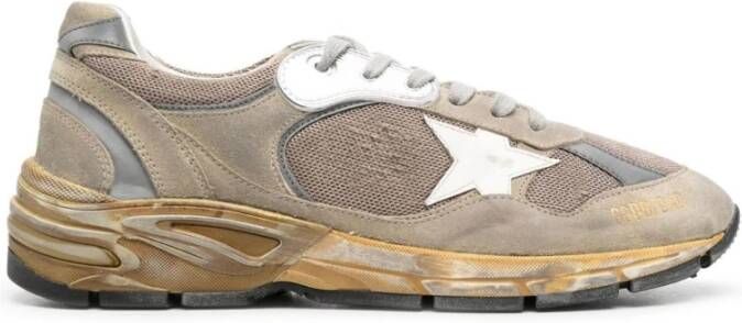 Golden Goose Beige Dad Star Chunky Sneakers Multicolor Heren