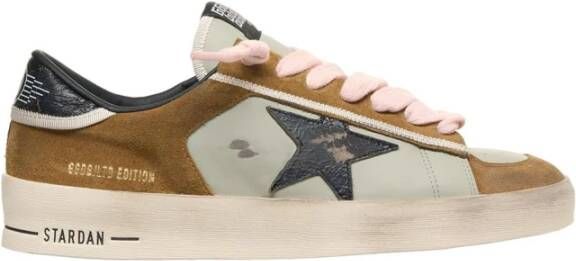 Golden Goose Bruine Suède Sneakers Limited Edition Brown Heren