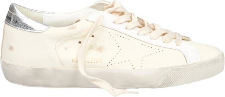 Golden Goose Bruine Super Star Sneakers White Heren