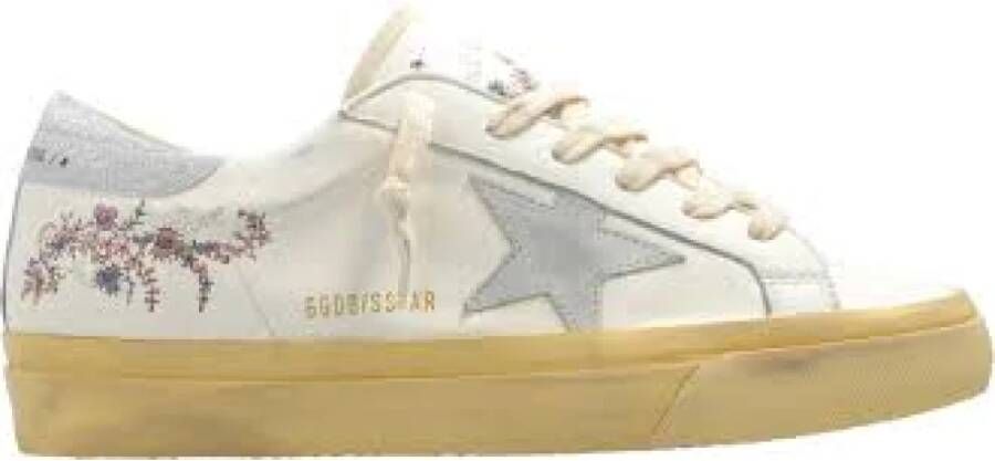 Golden Goose Sneakers Super Star High Foxing Vce Sole White Dames