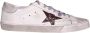 Golden Goose Sneakers Super-Star Met Lijst Gedrukte Ster Geborduurd Beige Heren - Thumbnail 1