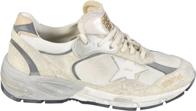 Golden Goose Dad-Star Chunky Witte Sneakers Multicolor Heren