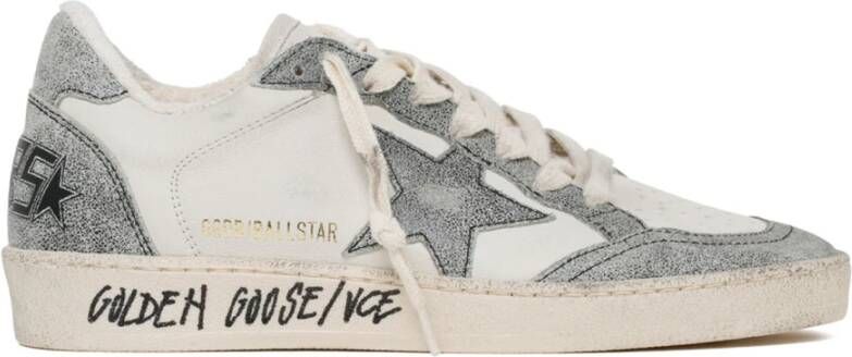 Golden Goose Distressed Leren Sneakers met Ster Patch Multicolor Dames