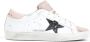 Golden Goose Donkerblauwe Super Star Glitter Schoenen White Dames - Thumbnail 1