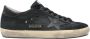 Golden Goose Donkergrijze en Zwarte Superstar Sneakers Black Dames - Thumbnail 1