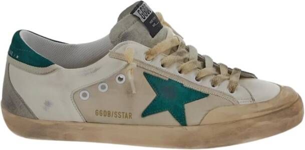 Golden Goose Dubbele Kwartaal Sneakers Leren Schoenen Multicolor Heren