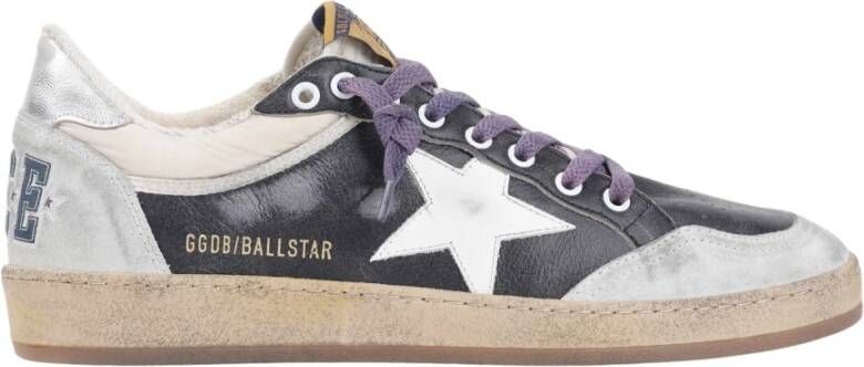 Golden Goose Eclipse Beige White Ice Ballstar Sneakers Multicolor Heren