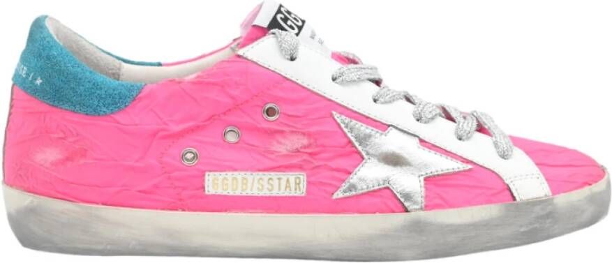 Golden Goose Fuchsia Fluo Superstar Sneakers Pink Dames