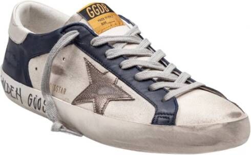 Golden Goose Iconische ster leren sneakers met logo Multicolor Heren