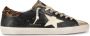 Golden Goose Gelamineerde Suède Ster Sneakers Black Heren - Thumbnail 1