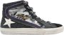 Golden Goose Glitter Camouflage Sneakers Gray Dames - Thumbnail 1