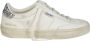 Golden Goose Glitter Hiel Leren Sneakers White Dames - Thumbnail 4