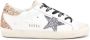 Golden Goose Glitter Ster Hak Leren Sneakers White Dames - Thumbnail 9