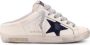 Golden Goose Glitter Star Leren Muiltjes White Dames - Thumbnail 1