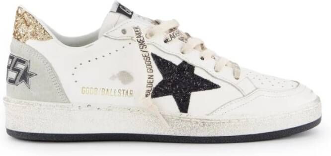 Golden Goose Glitter Star White Sneakers White Heren