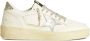 Golden Goose Glitter Ster Leren Bovenkant Sneakers Beige Dames - Thumbnail 1