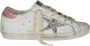 Golden Goose Glitter Ster Leren Hak Cocco White Dames - Thumbnail 1