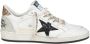 Golden Goose Glitter Ster Leren Sneakers Vintage Stijl White Dames - Thumbnail 1