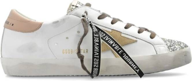 Golden Goose Glitter Ster Sneakers White Dames