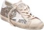 Golden Goose Glitter Suede Sneakers Beige Bruin Ronde Neus Brown Dames - Thumbnail 19