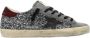 Golden Goose Glitter Suède Sneakers met Rode Hiel Gray Dames - Thumbnail 1