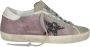 Golden Goose Glitter Suede Stella Superstar Leren Hak Pink Dames - Thumbnail 1