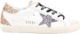 Golden Goose Witte Leren Glitter Ster Sneakers White Dames - Thumbnail 7